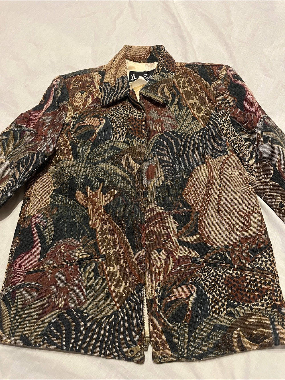 Barrie Stephen’s Multicolor Safari Tapestry Jacket